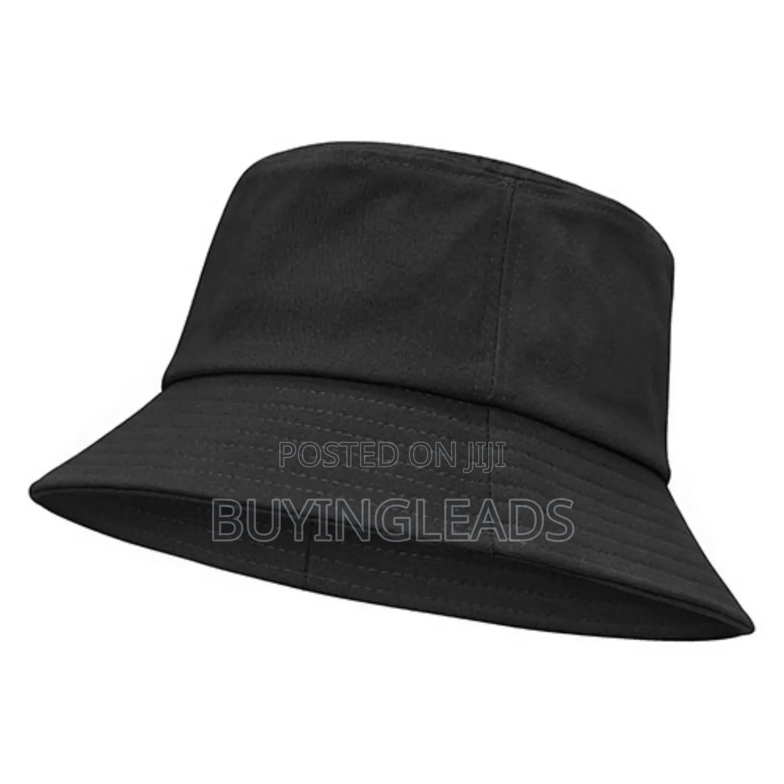 5 PCS Customizable Black Bucket Hat