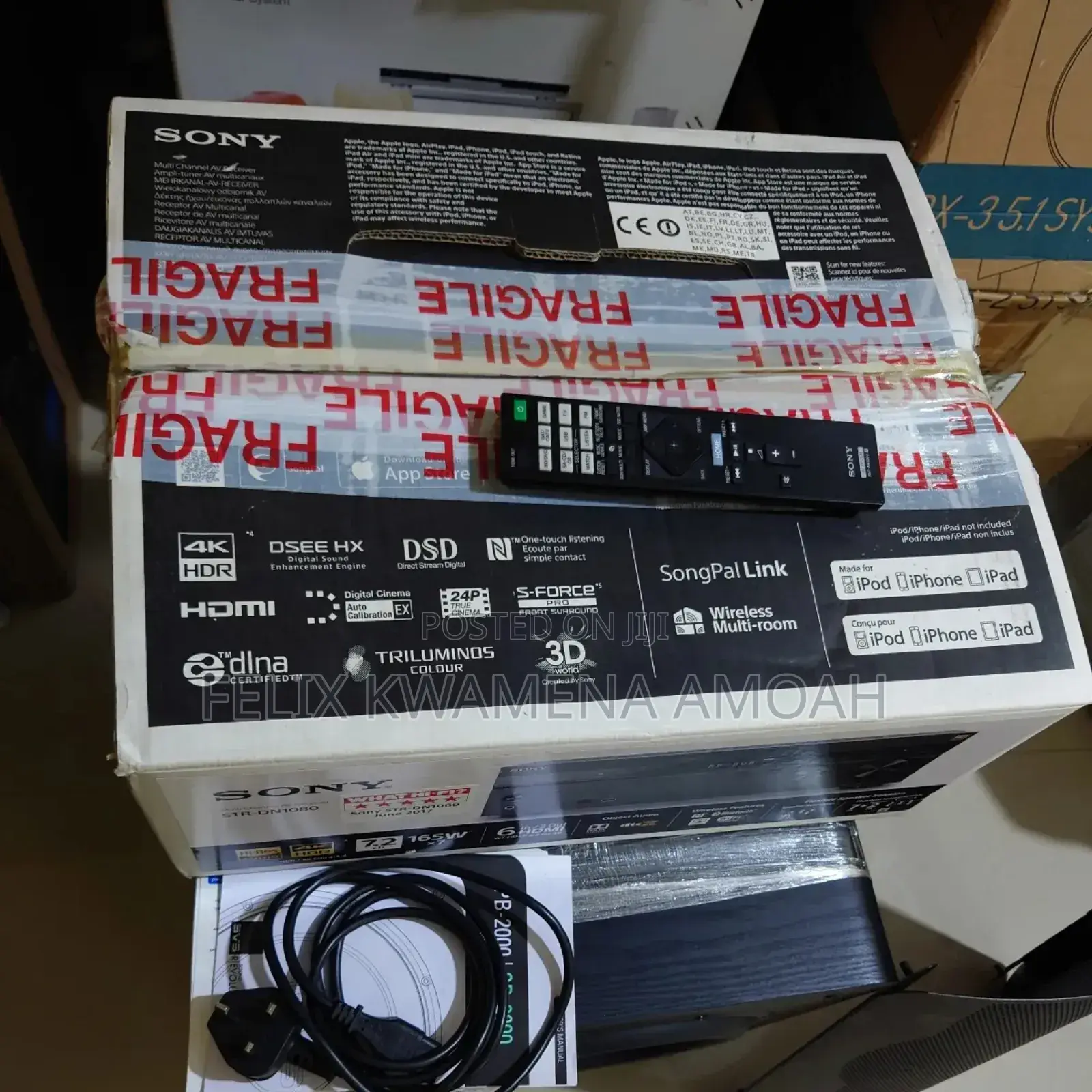Sony 7.2 Ch Dolby Atmos Av Receiver
With Bluetooth