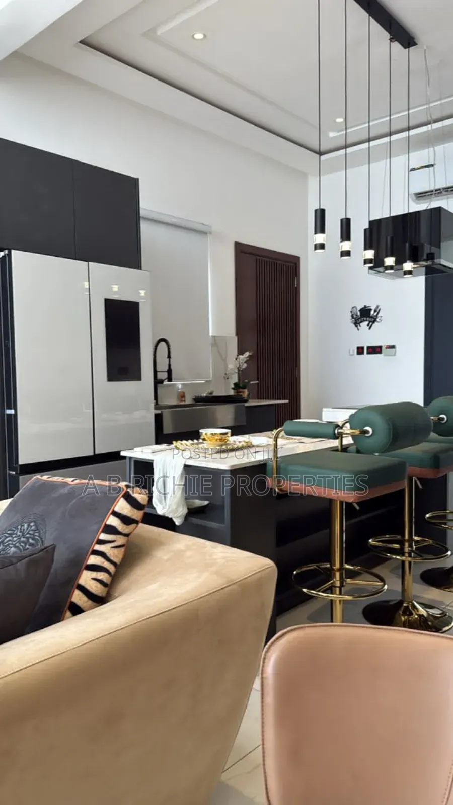 Furnished 4bdrm House in Ab Richie Properties, East Legon for sale