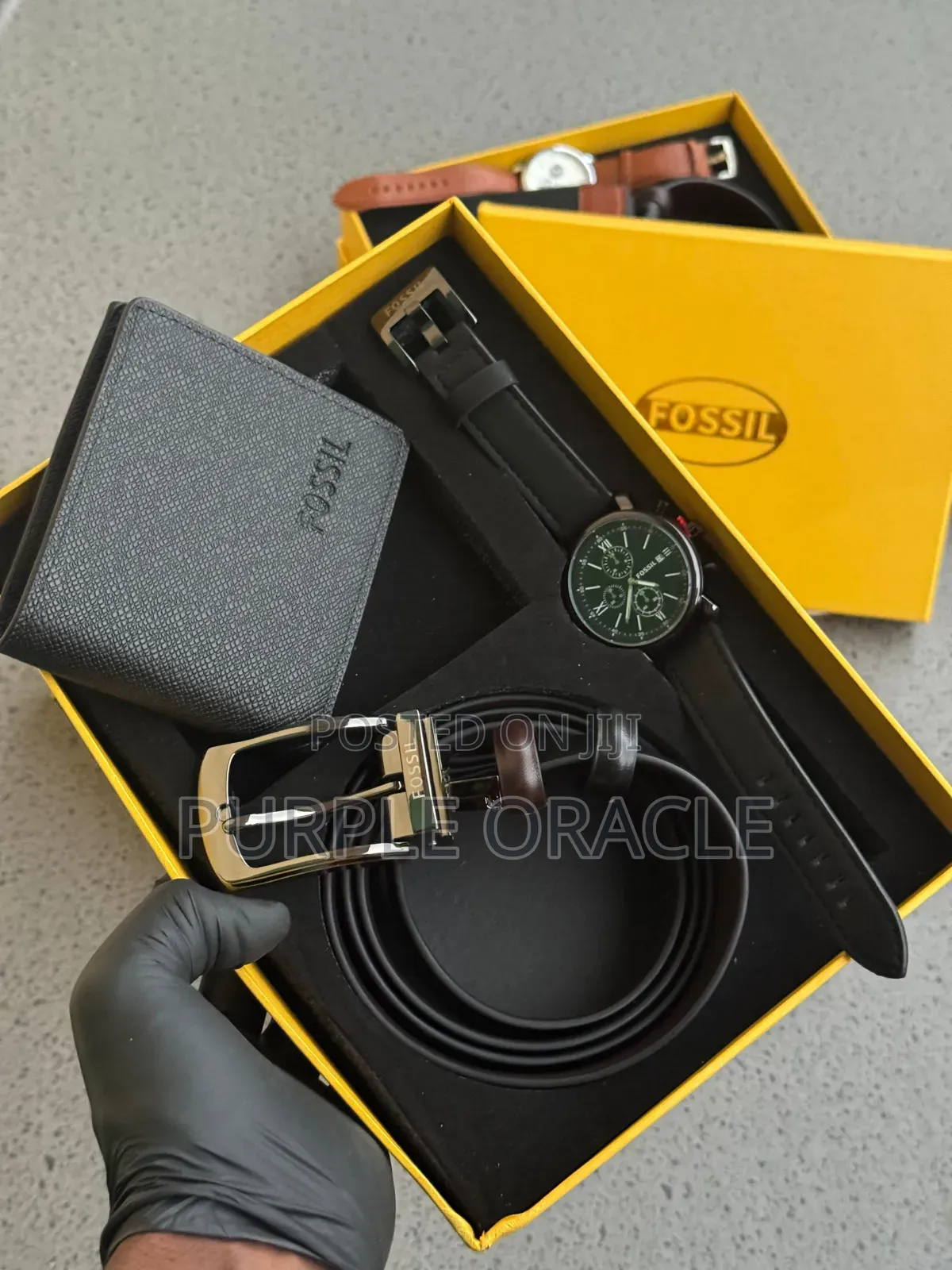 Fossil Men's Accessory Gift Set