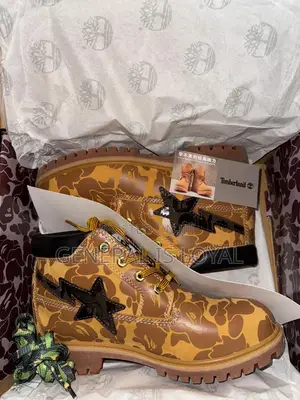 Timberland X Bape Chukka Boots
