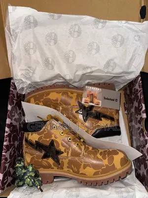 Timberland X Bape Chukka Boots