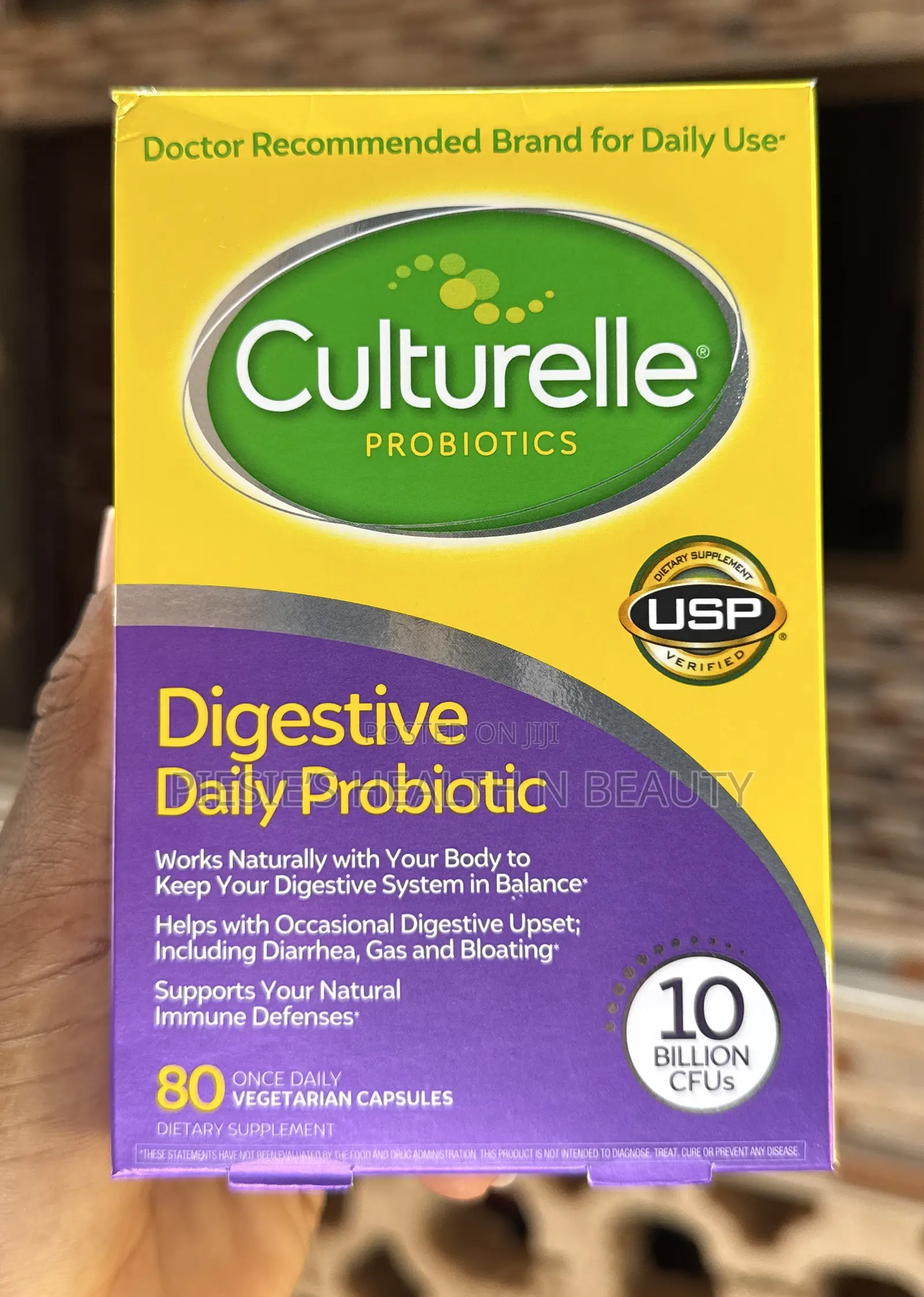 Culturelle Daily Probiotics Digestive Health for Women Men