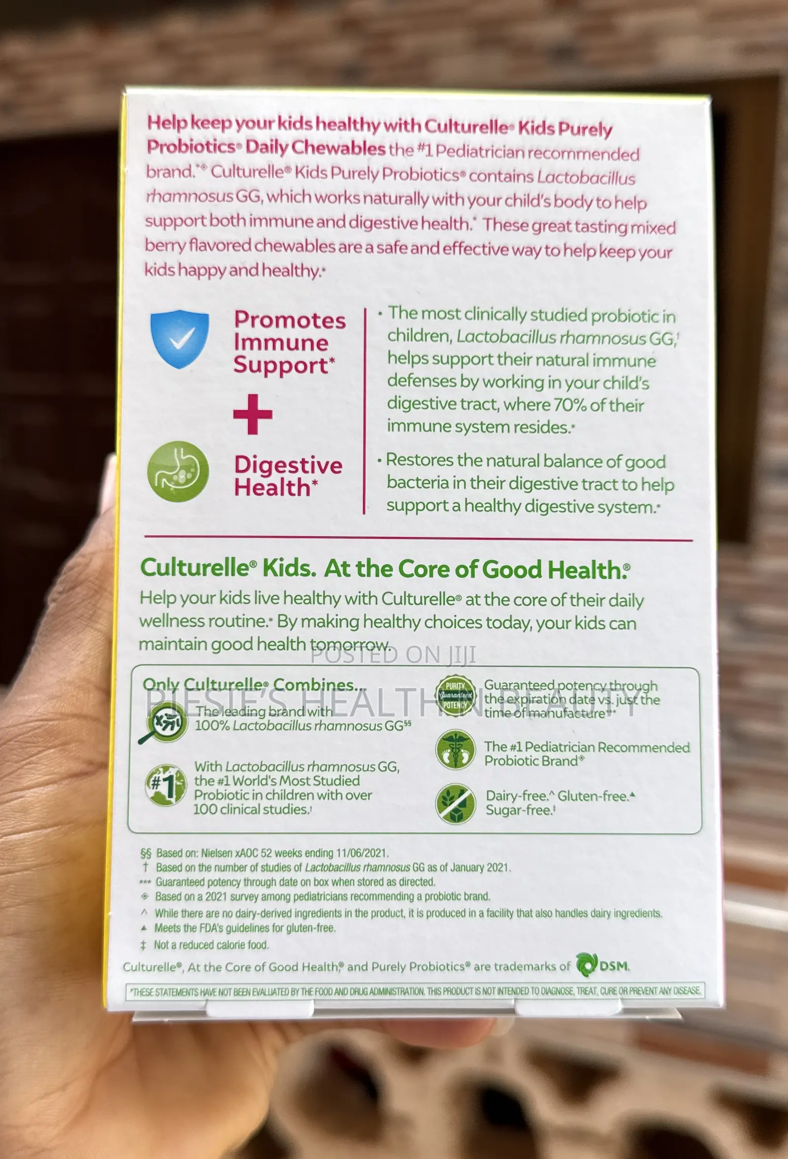 Culturelle Kids Purely Probiotics Chewable Tablets, 60 Count