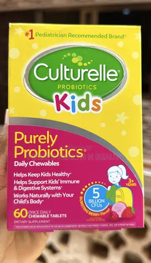 Culturelle Kids Purely Probiotics Chewable Tablets, 60 Count