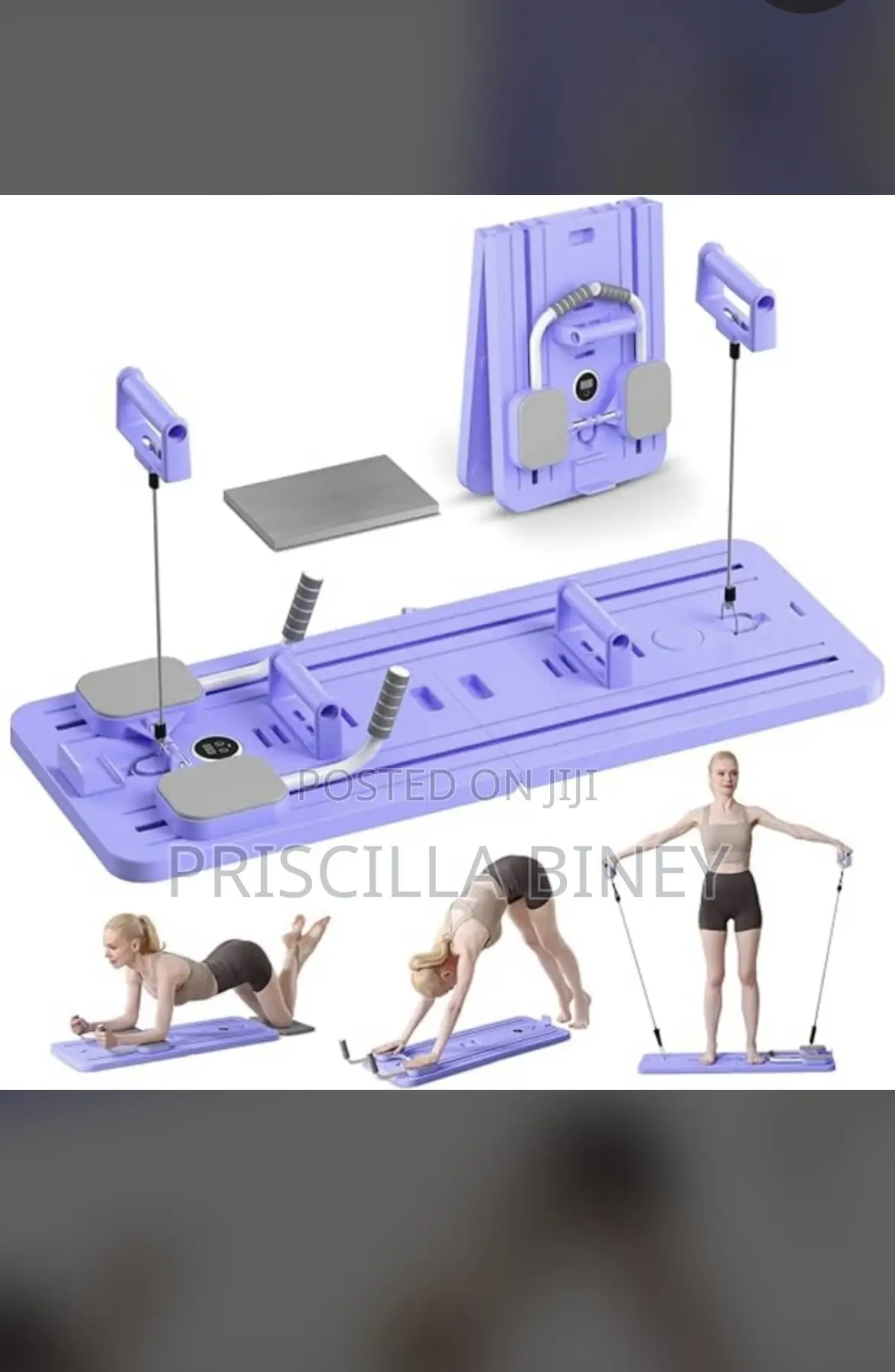Portable Pilates Reformer Board Massager