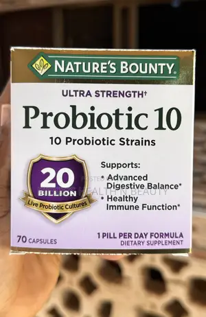 Nature's Bounty Probiotic 10 Ultra Strength, 20 Billion