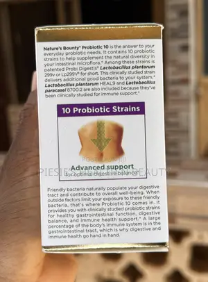 Nature's Bounty Probiotic 10 Ultra Strength, 20 Billion