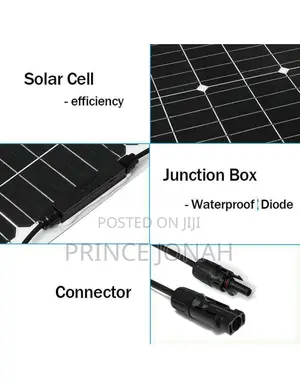 30w 18v Solar Panel, Monocrystalline Silicon Material