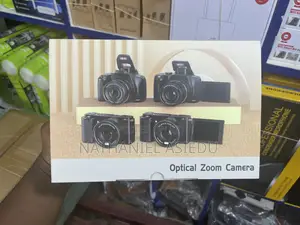High-Quality Optical Zoom Digital Camera With Rotating LCD Screen
