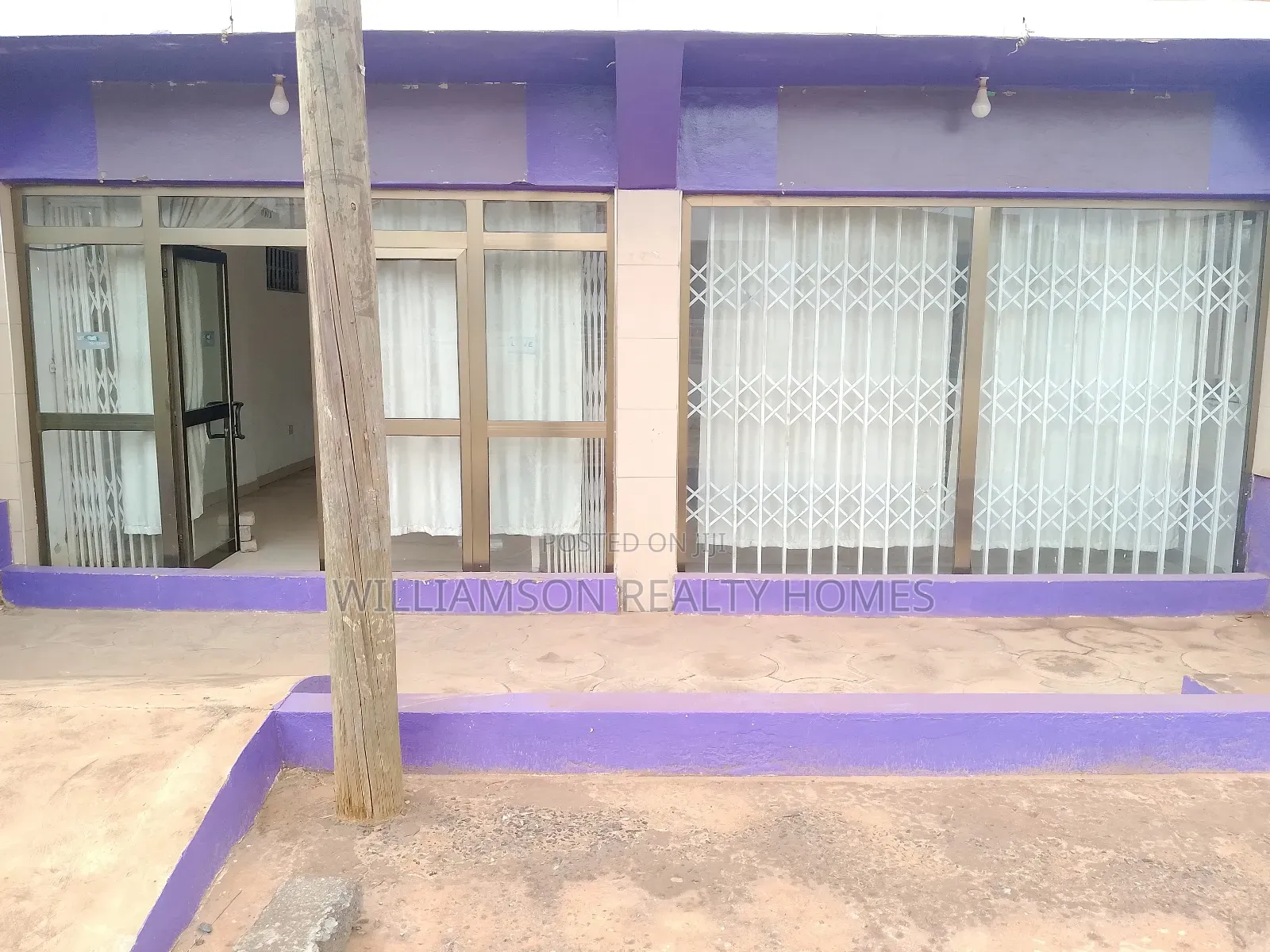 Double/Spacious Road Side Shop/Store/Office Space/Warehouse, Spintex
