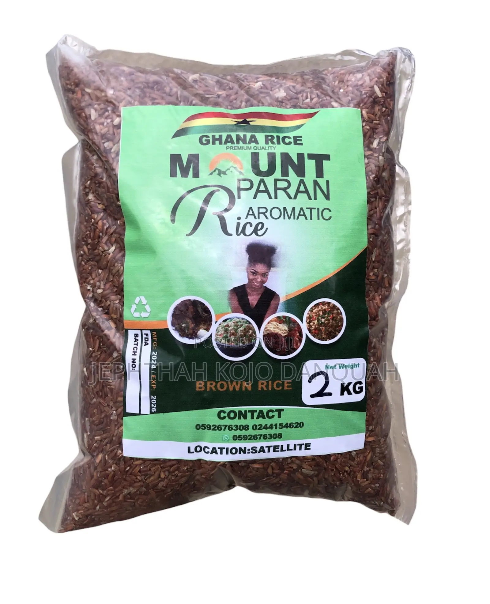 Organic Brown Rice 2kg