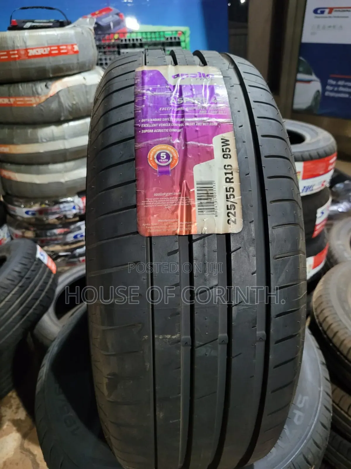225/55r16 Apollo
