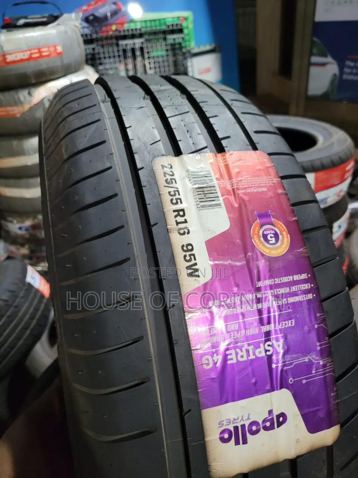 225/55r16 Apollo