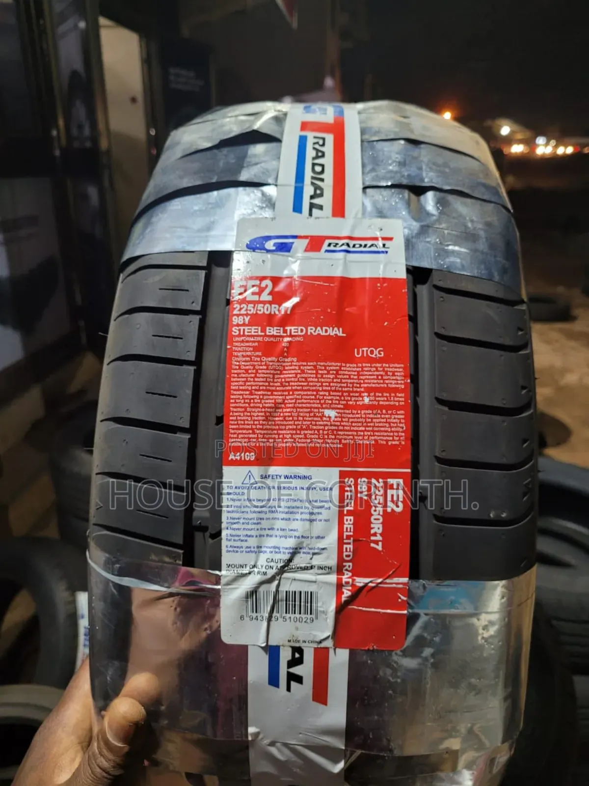 225/50r17 Gt Radial