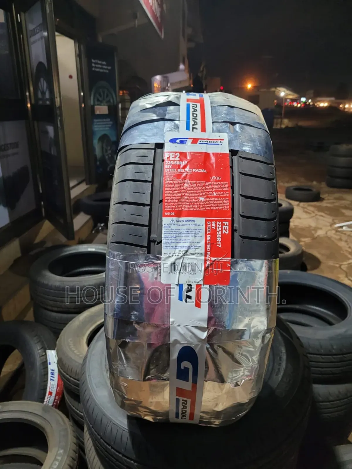 225/50r17 Gt Radial