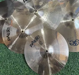 Paiste 4set Cymbals 20”18”16”14” Hihat Ride,Splash