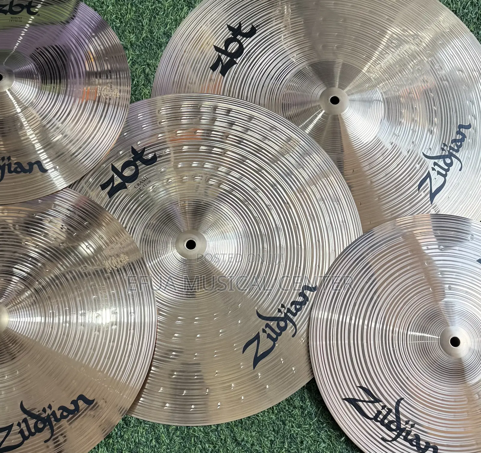 ZBT-Zildjian Cymbals With 20”18”16”14