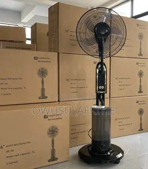 Mist Fan Humidifier (16" Remote Control Ultrasonic Fan)