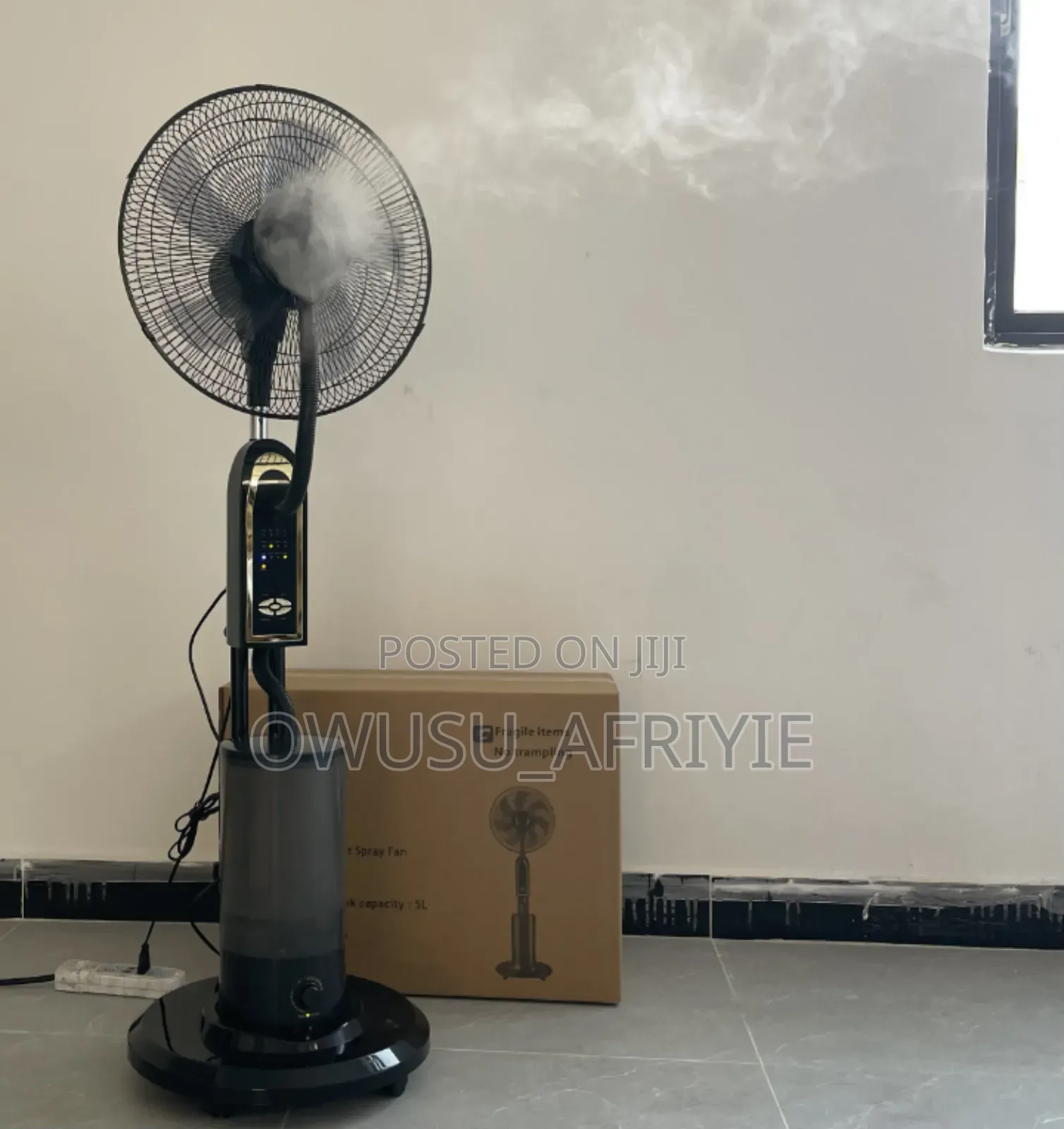 Mist Fan Humidifier (16" Remote Control Ultrasonic Fan)