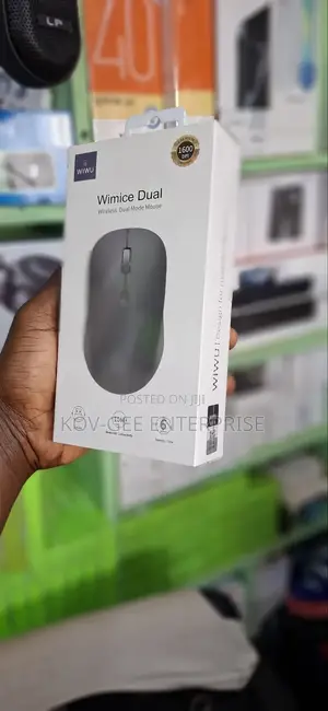 Wiwu Wimice Lite Wireless Dual Mode Mouse (Black)