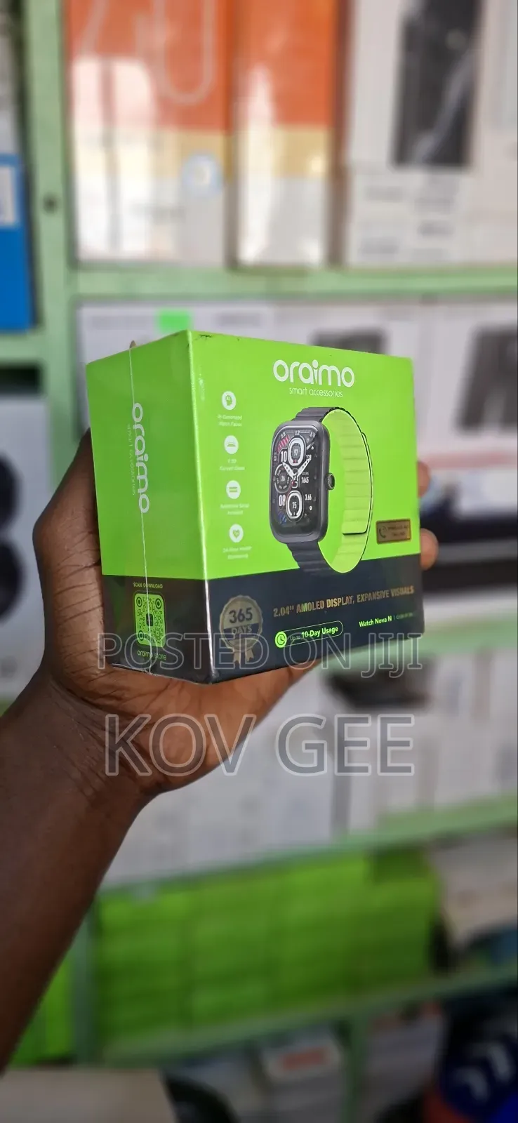 Oraimo 2.04" Amoled Display Watch Nova N
