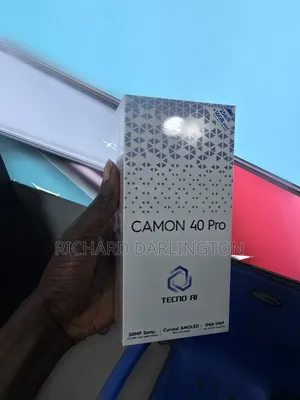 New Tecno Camon 40 Pro 256 GB Black