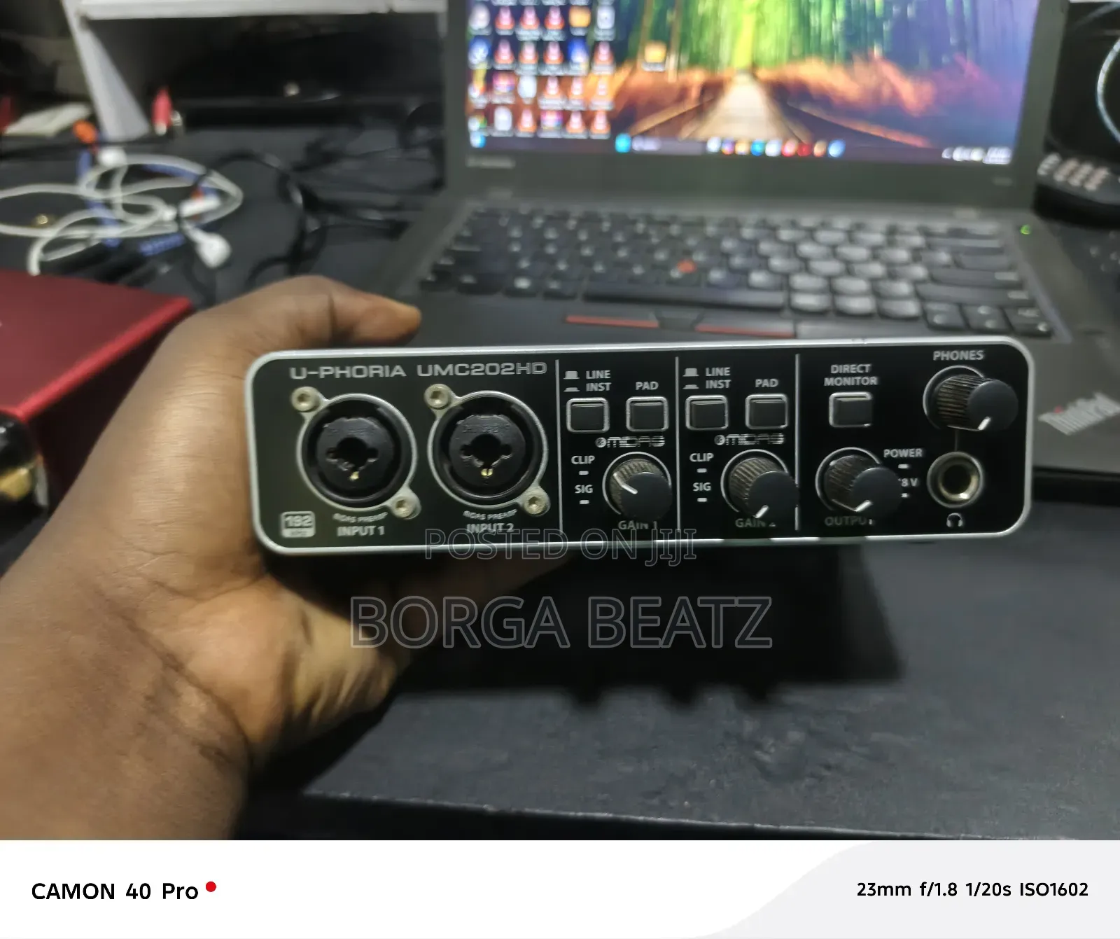 Behringer Uphoria 202 Studio Soundcard