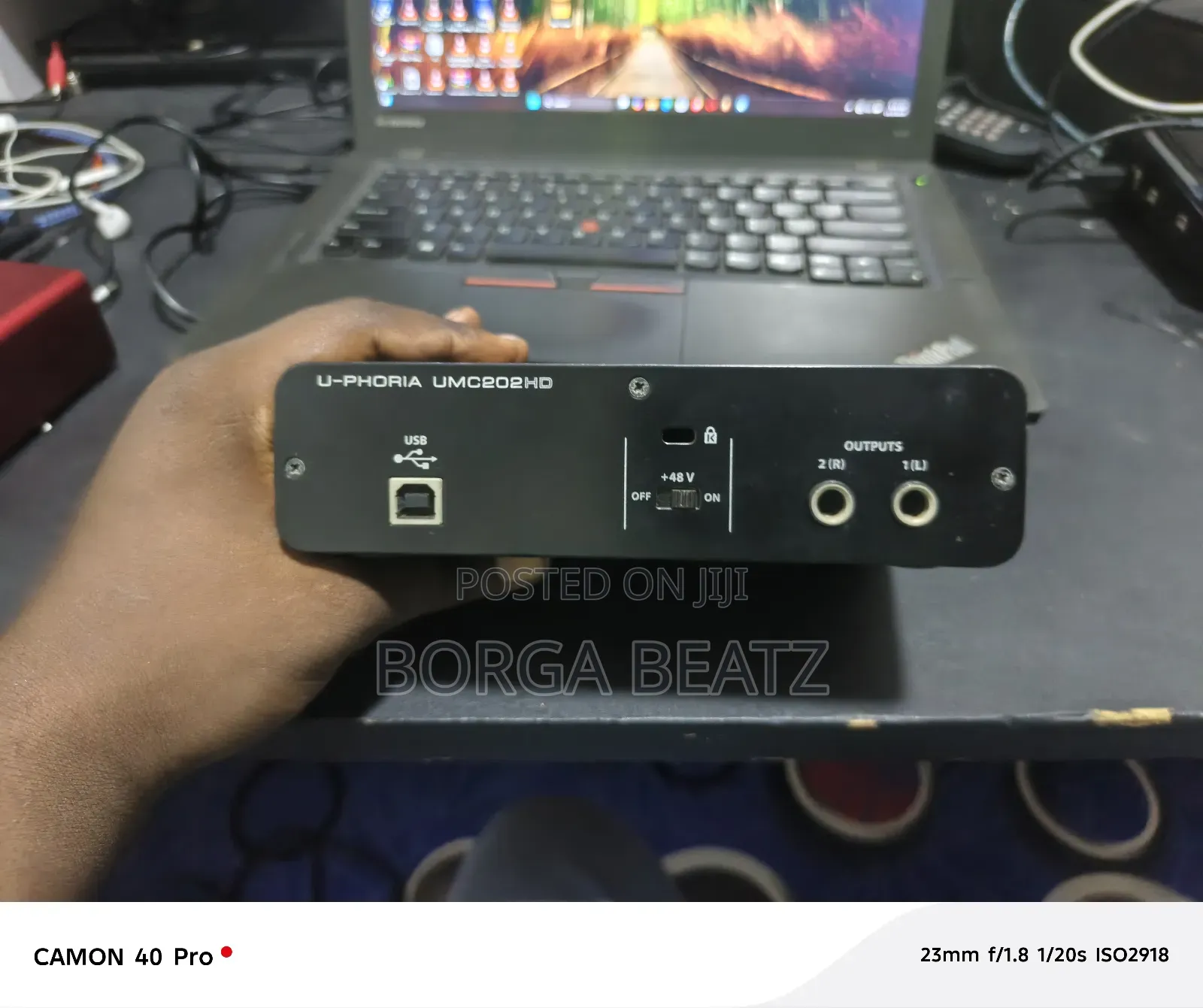 Behringer Uphoria 202 Studio Soundcard