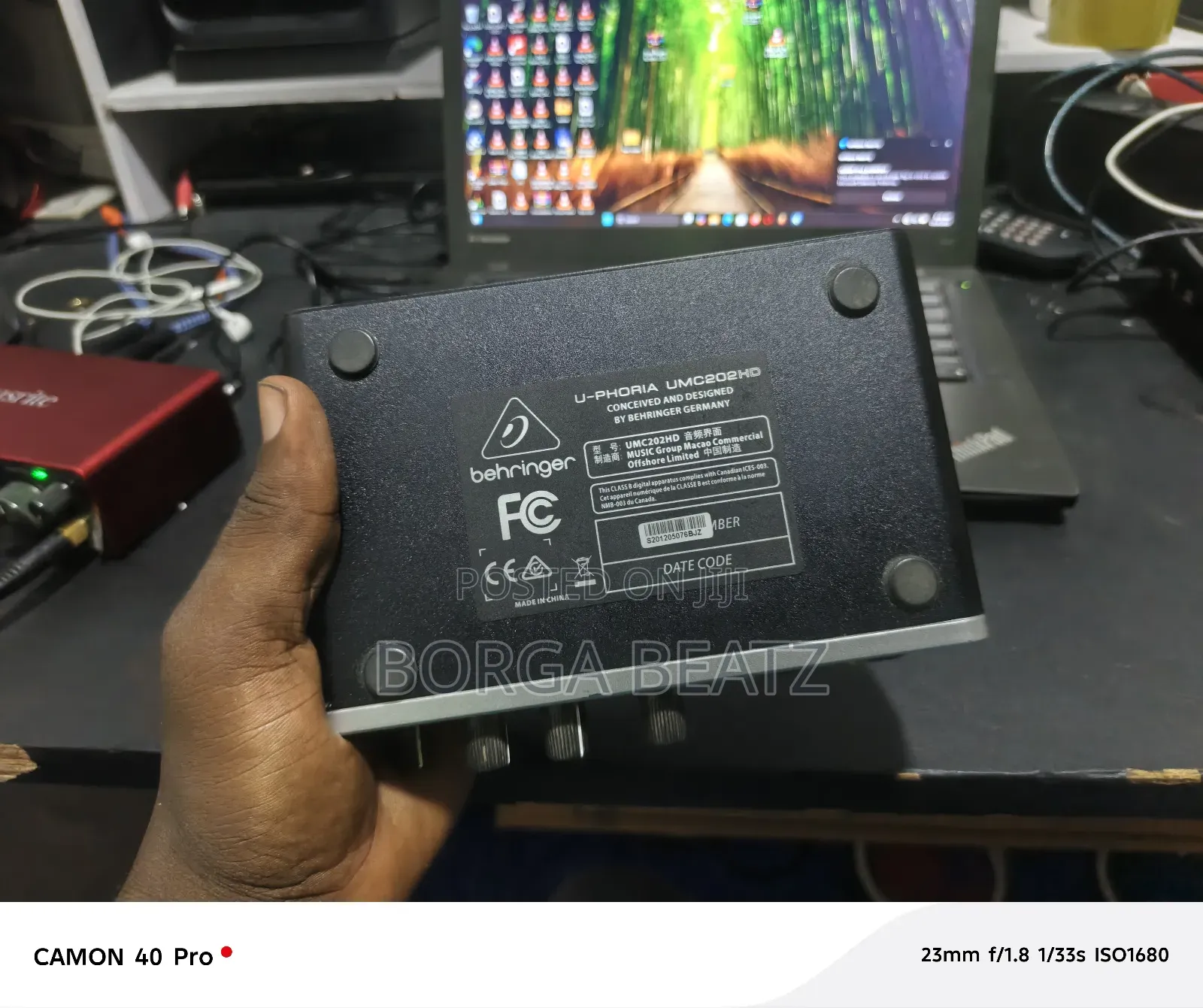 Behringer Uphoria 202 Studio Soundcard