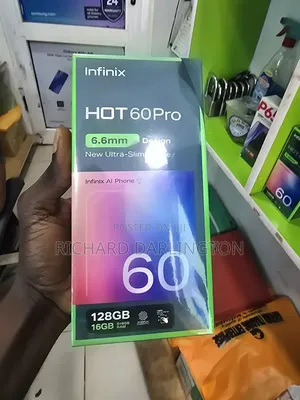New Infinix Hot 60 Pro+ 128 GB Black