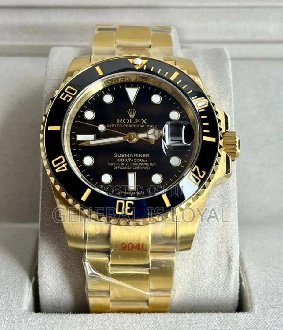 Rolex Submariner Yellow Numbers, Black Dial