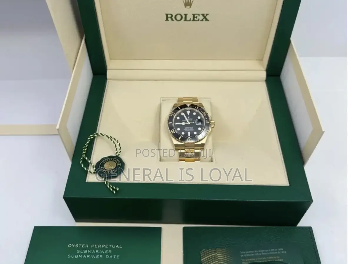 Rolex Submariner Yellow Numbers, Black Dial