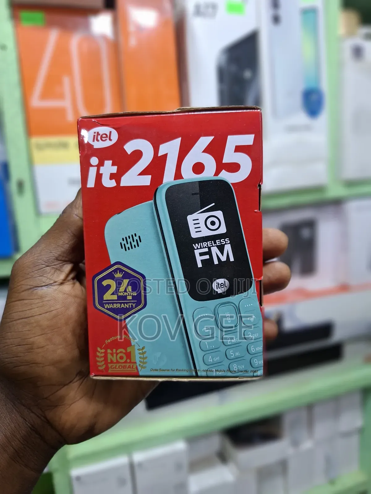New Itel it2165 Blue