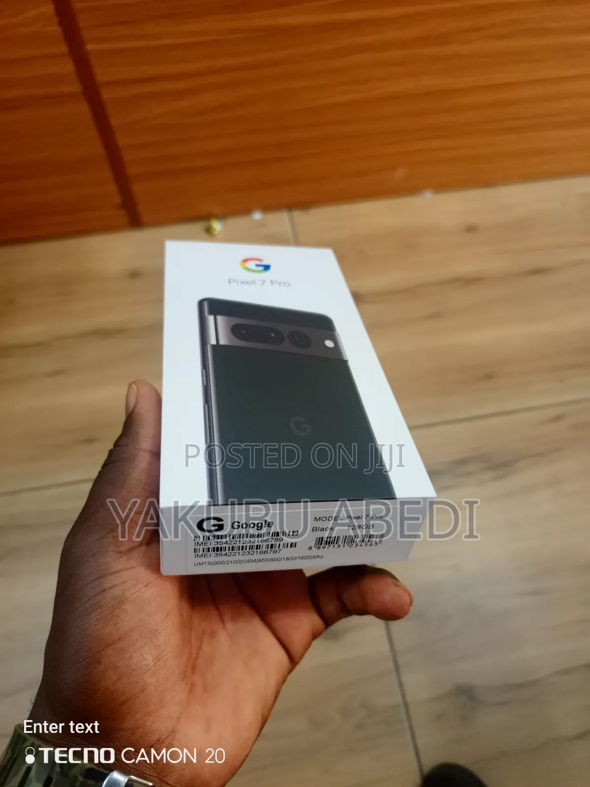 New Google Pixel 7 Pro 128 GB Black
