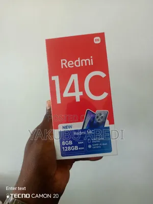 New Xiaomi Redmi 14C 128 GB Black