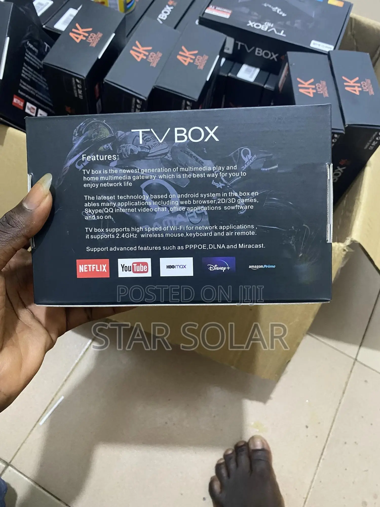 Android Tv Box for All Tv Types 128 Gb