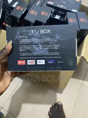 Android Tv Box for All Tv Types 128 Gb