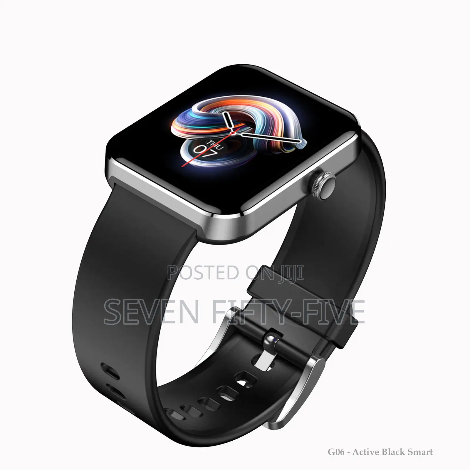 G06 - Active Black Bbluetooth Calling Smart Watch