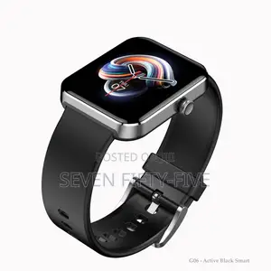 G06 - Active Black Bbluetooth Calling Smart Watch