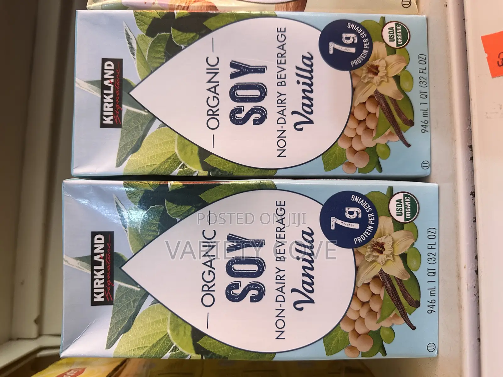 Kirkland Signature Organic Non-Dairy Vanilla Soy Beverage