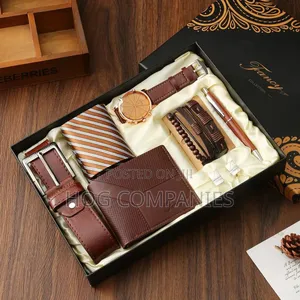 Watch Belt Tie Wallet Valentine Gift Set Package- Fast Delivery in 2hr