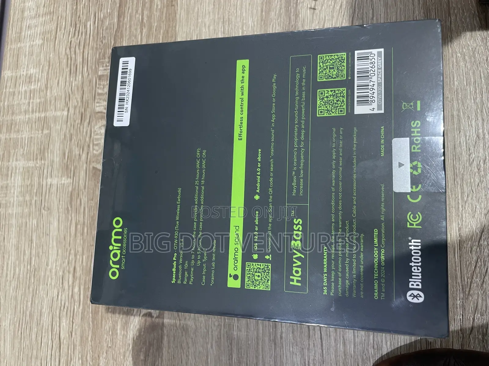Oraimi Spacebuds Pro (50db Hybrid Anc)