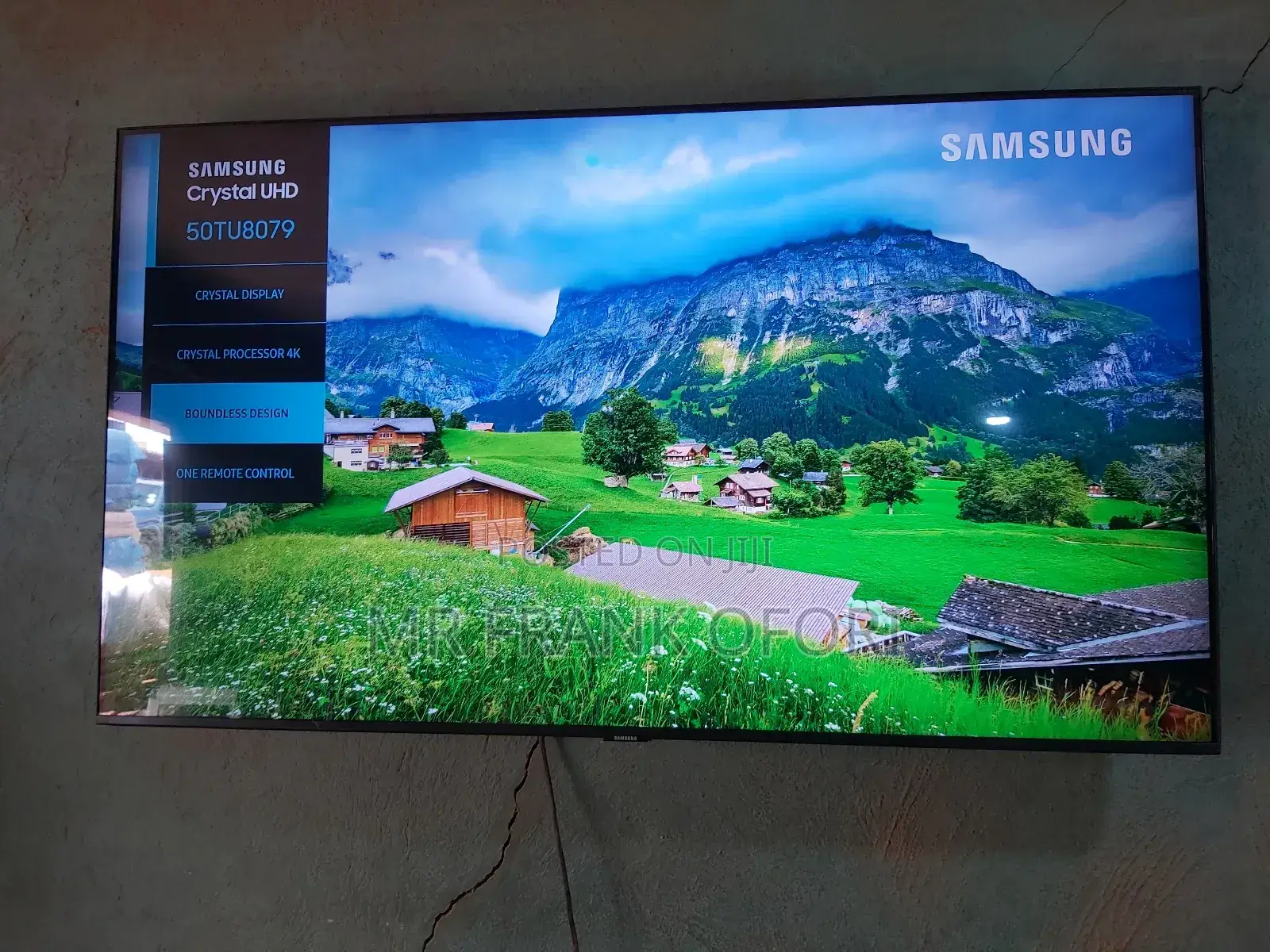 Samsung 50inches Smart Edgeless Screen