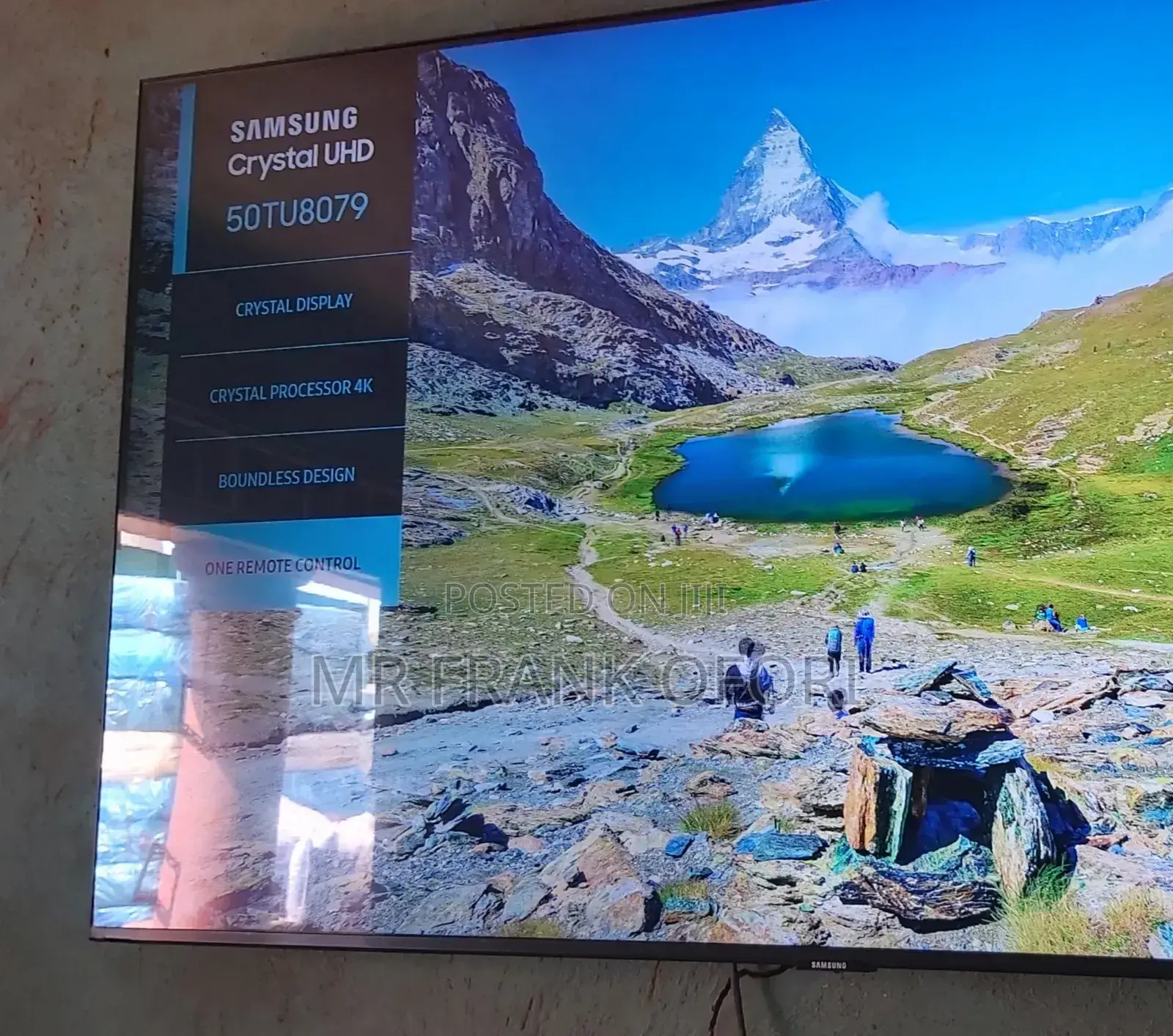 Samsung 50inches Smart Edgeless Screen