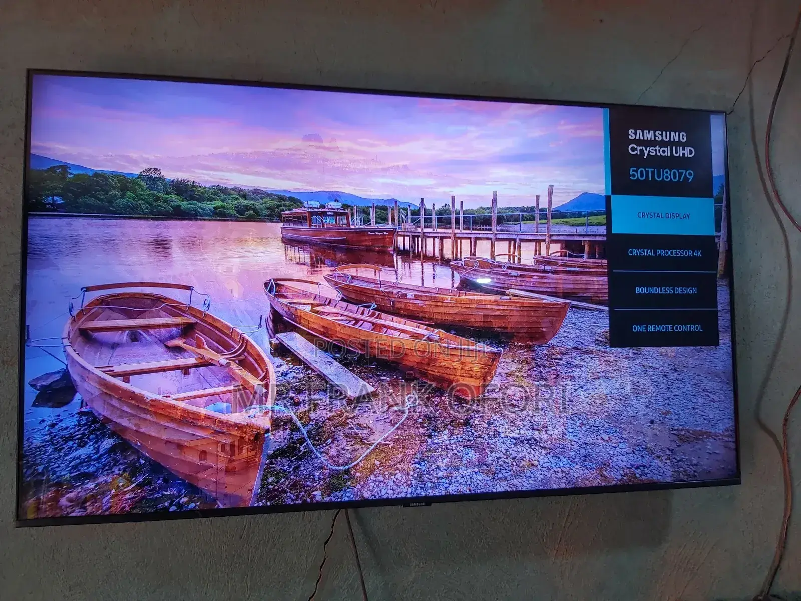 Samsung 50inches Smart Edgeless Screen