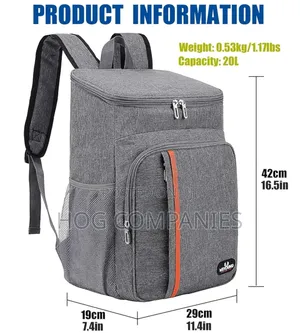 Insulated Cooler Backpack Leakproof Lunch Bag in Accra -Fast Delivery