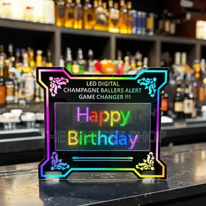 Led Rechargeable Display Board Club