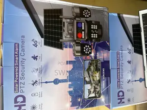 3 Lens 4g Solar Powered Smart Alarm Security PTZ CCTV Camera