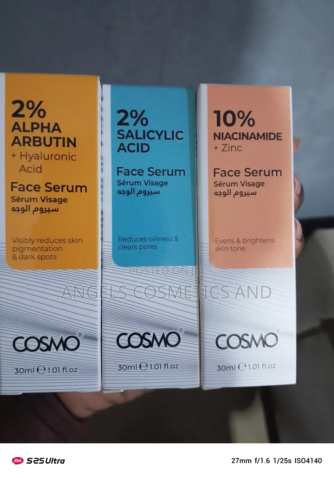 Cosmo Serum( Alpha Arbutin, Niacinamide, Vitamin C, Retinol, Salicylic